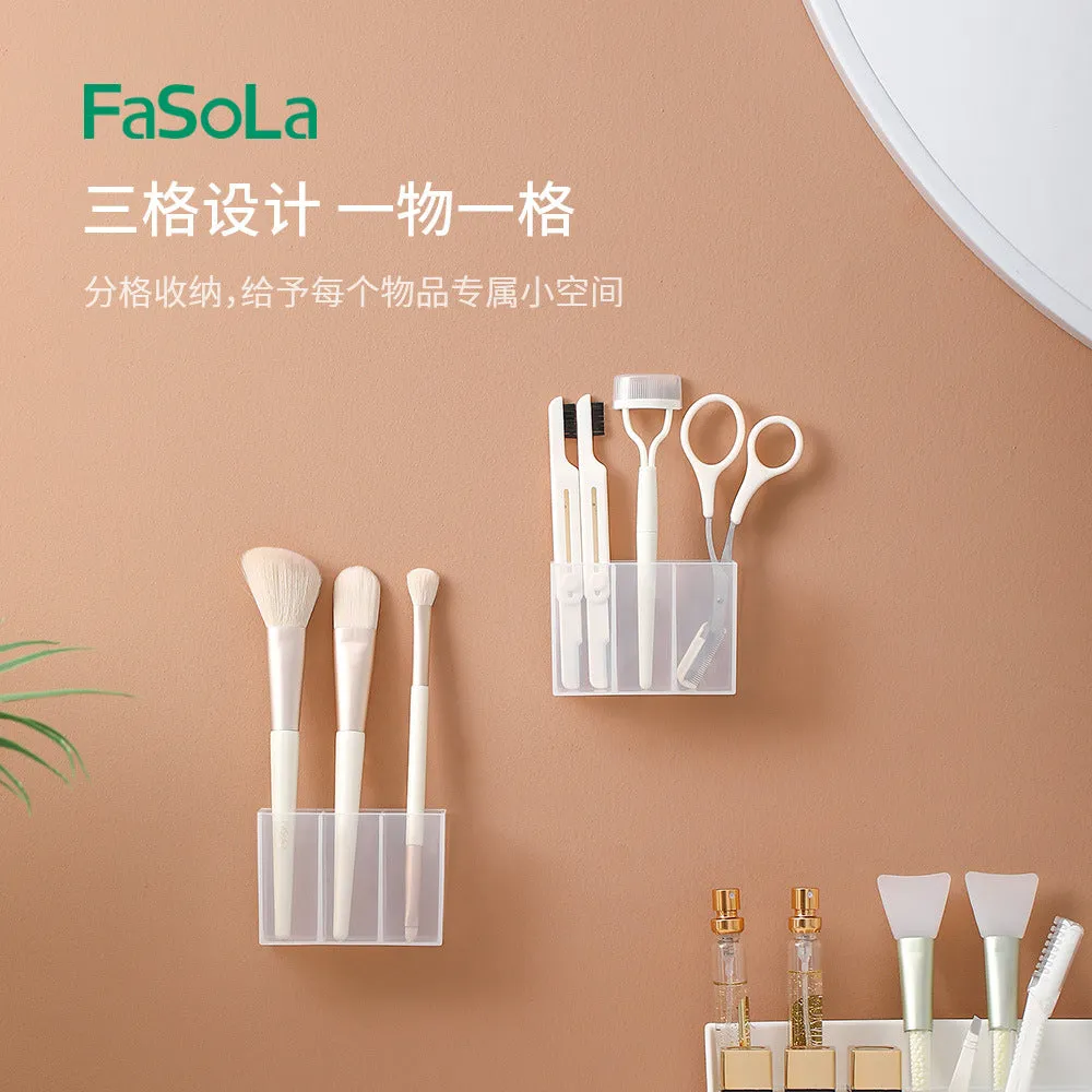 FaSoLa Wall-Mounted Transparent Organizer Box - Set of 3