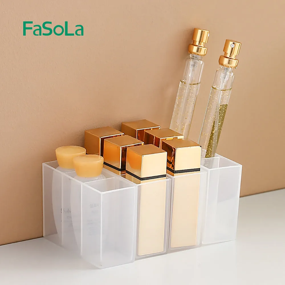 FaSoLa Wall-Mounted Transparent Organizer Box - Set of 3