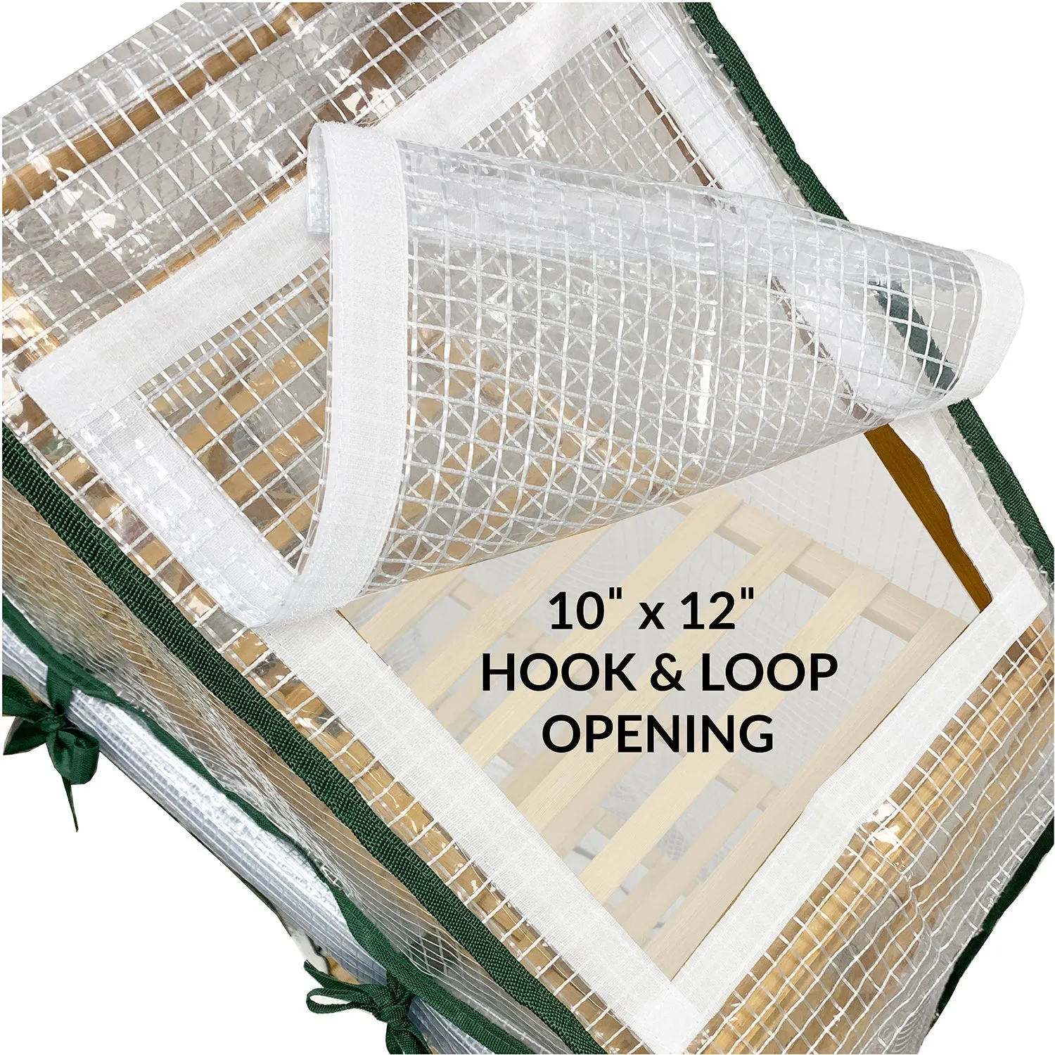 Ferry-Morse Greenhouse Cover with Roof Attachment
