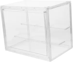 Figure Display Box Collectibles Action Figures Case Action Figures Display Case Mini Figures Organizer Case Mini Figures Display Cabinet Stackable Blind Boxes Acrylic Transparent