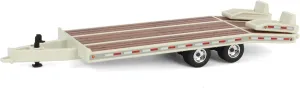 First Gear DCP 1/64 Beavertail Equipment Trailer, Marshmallow White 60-1993