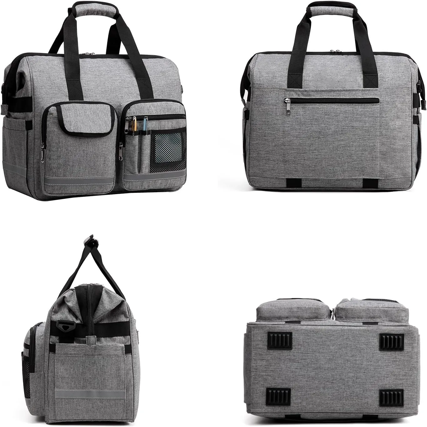 First Responder Trauma Duffle Bag EMT EMS Doctor Medical Bag Home Health Healthcare Rescue Duffel First Aid Emergrncy Nursing Essential Storage Clinical Home Family Travel Tactical Hiking Accessories