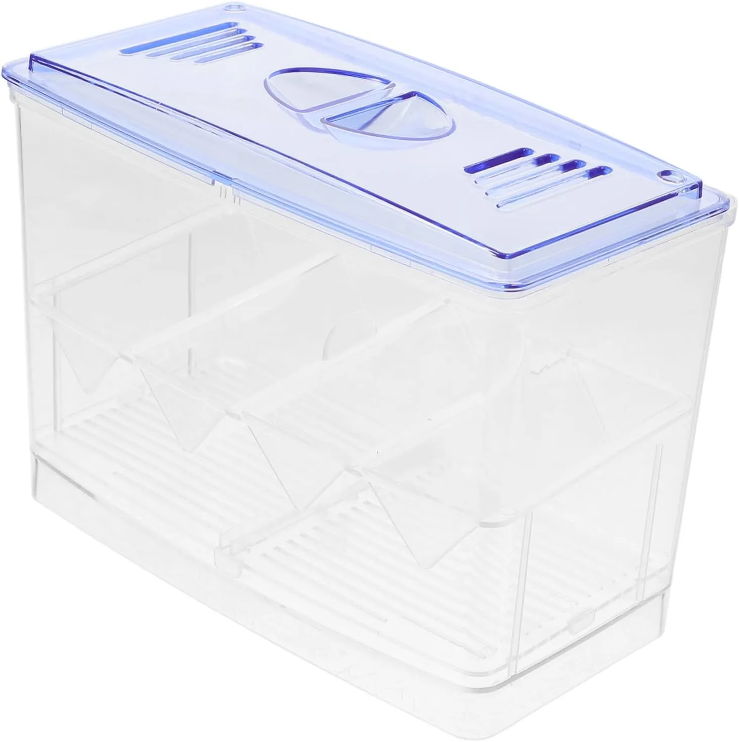 Fish Breeding Box Multipurpose Isolation Box for Aquariums Guppy Breeding and Fry Incubator Temperature Control with Adequate Airflow for Fish Care and Hatchery