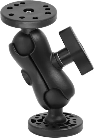 Fish Finder Ball Mount,Universal Kayak Holder Fish Finder Mount Boat Rotating Bracket Kayaking Supporter Mounting Plate