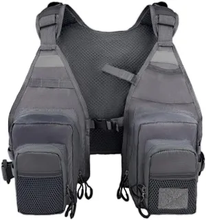 Fishing Vest for Outdoor Use Suitable for Perch and Trout Stream Fishing, Lightweight Equipment for Men and Women