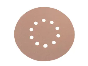 Flex Power Tools Sanding Paper Hook & Loop Backing Round 100 Grit Pack 25