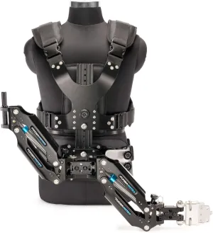 FLYCAM Vista-II Stabilizing Arm & Vest for Handheld Camera Video Steadycam Stabilizer Upto 15kg/33lbs | Professional Stabilization Body Mount System for DSLR Camera Stabilization (VSTAIIAV)