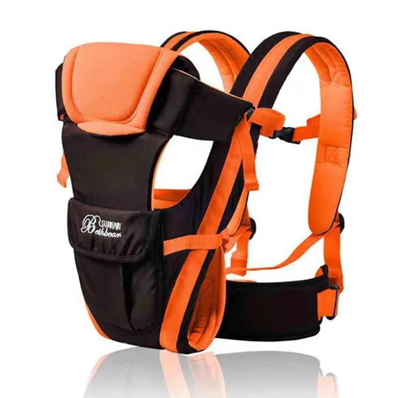 Foldable Baby Carrier Waist Stool With Storage Bag Kangaroo Shoulder