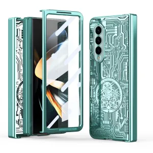 Foldable Electroplated Phone Case - Mechanical Legend 4.5g - Green
