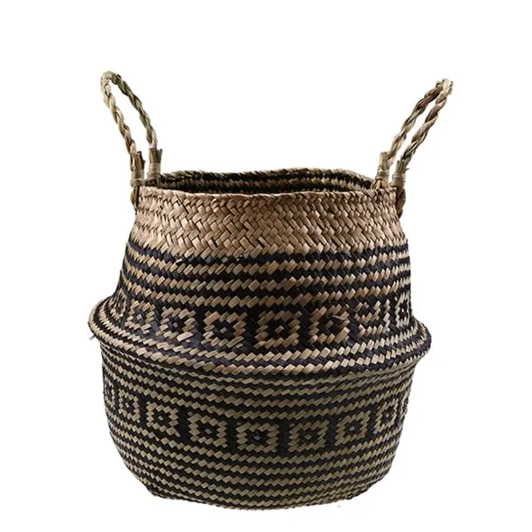 Foldable Wicker Basket