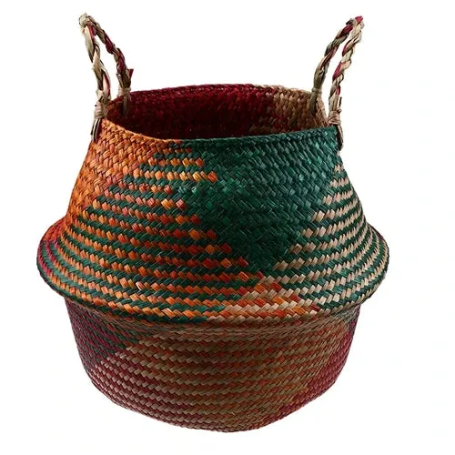 Foldable Wicker Basket