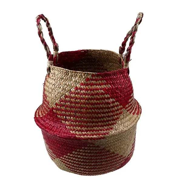 Foldable Wicker Basket