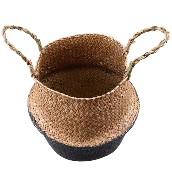 Foldable Wicker Basket