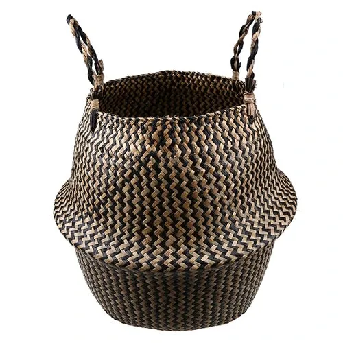 Foldable Wicker Basket