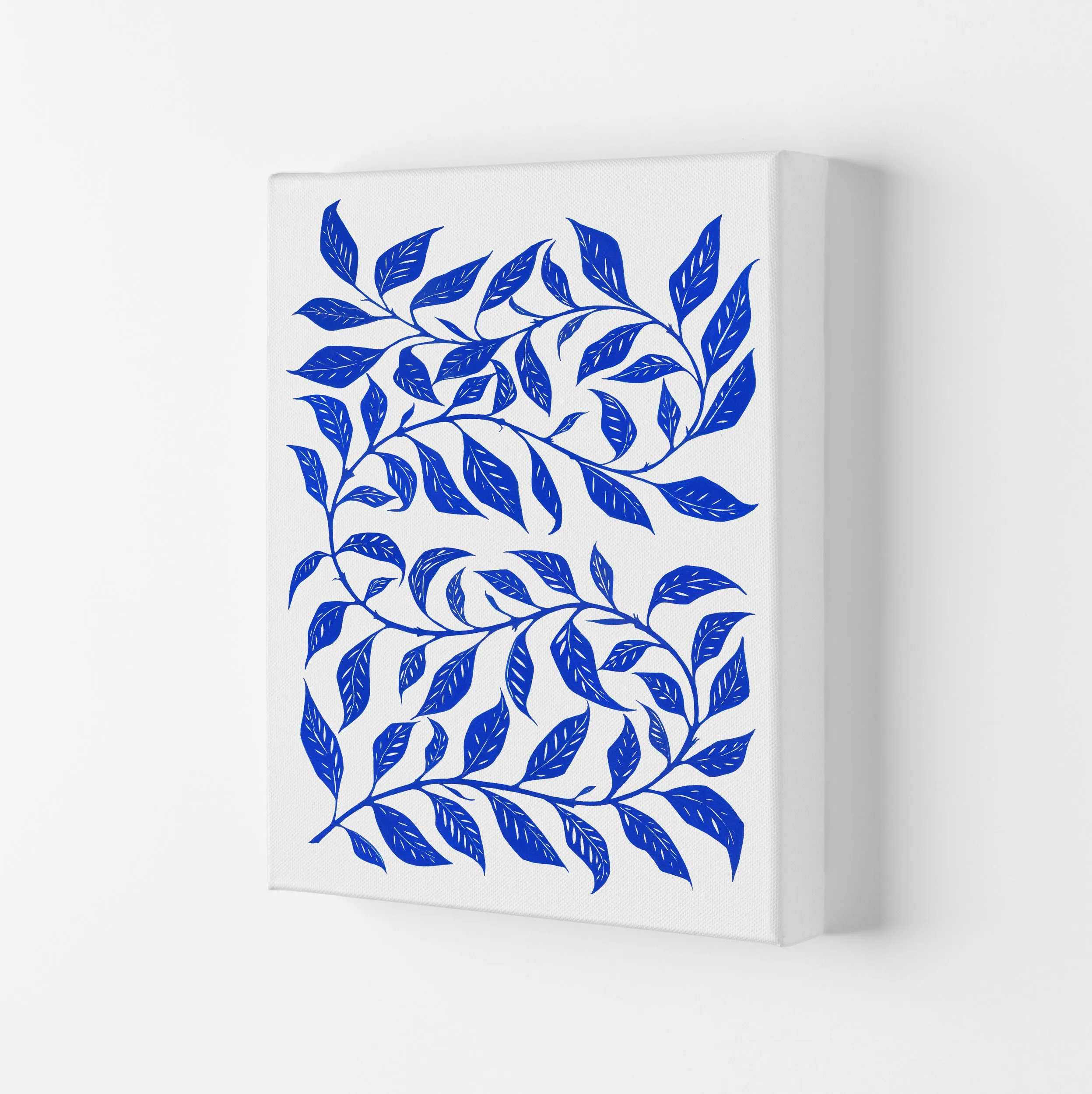 Foliage No 1 Botanical Art Print by Kookiepixel