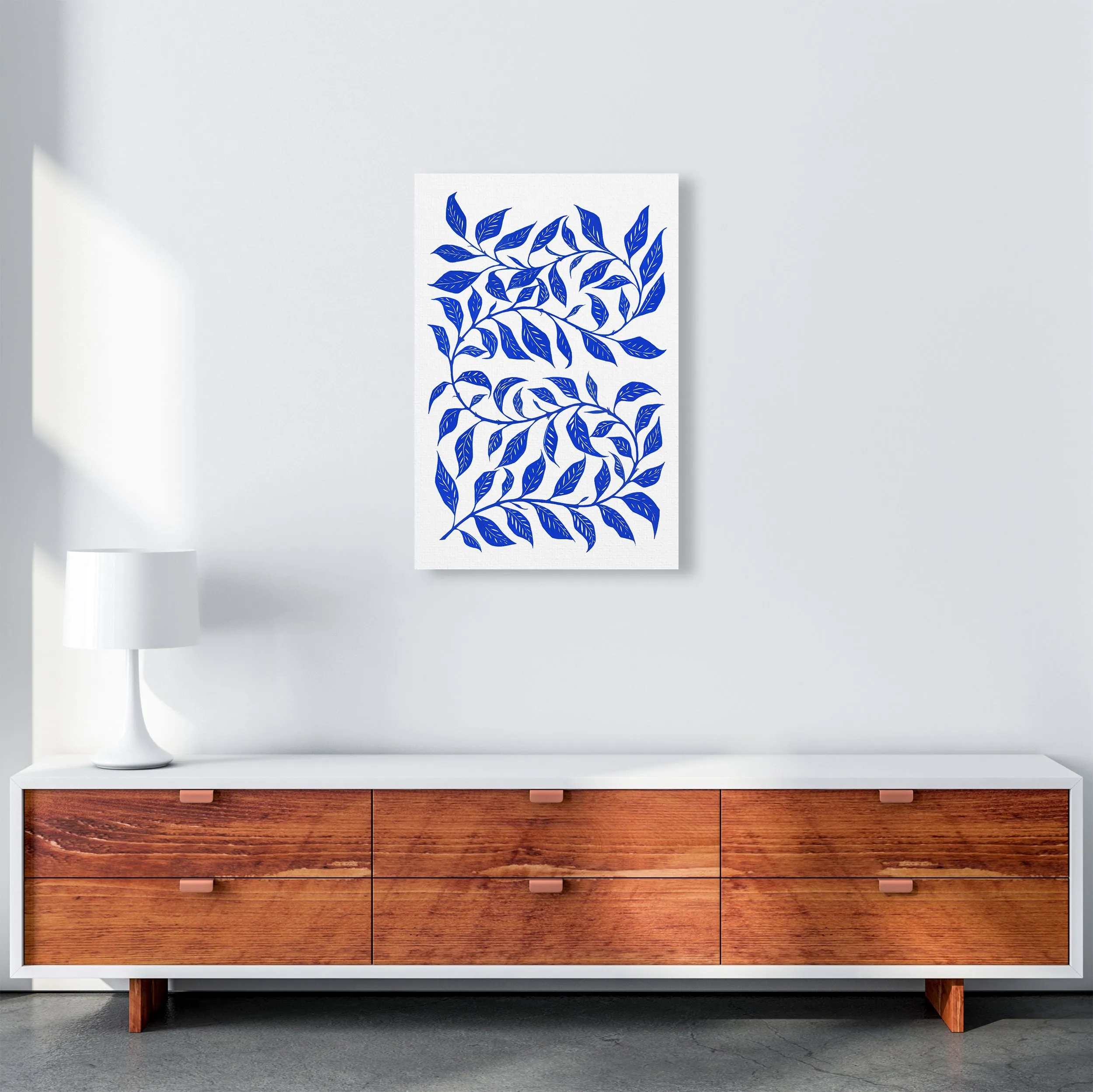 Foliage No 1 Botanical Art Print by Kookiepixel