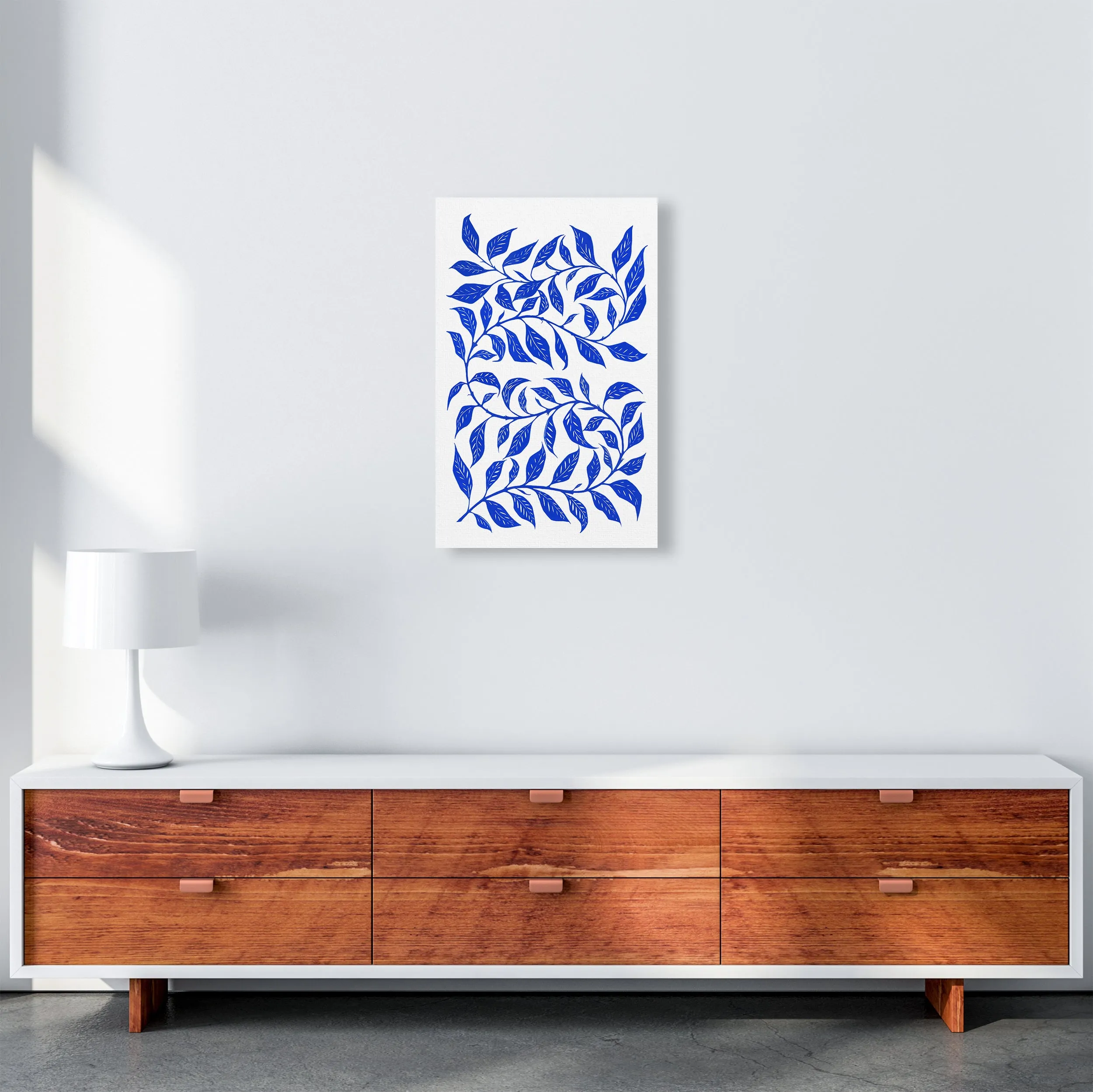 Foliage No 1 Botanical Art Print by Kookiepixel