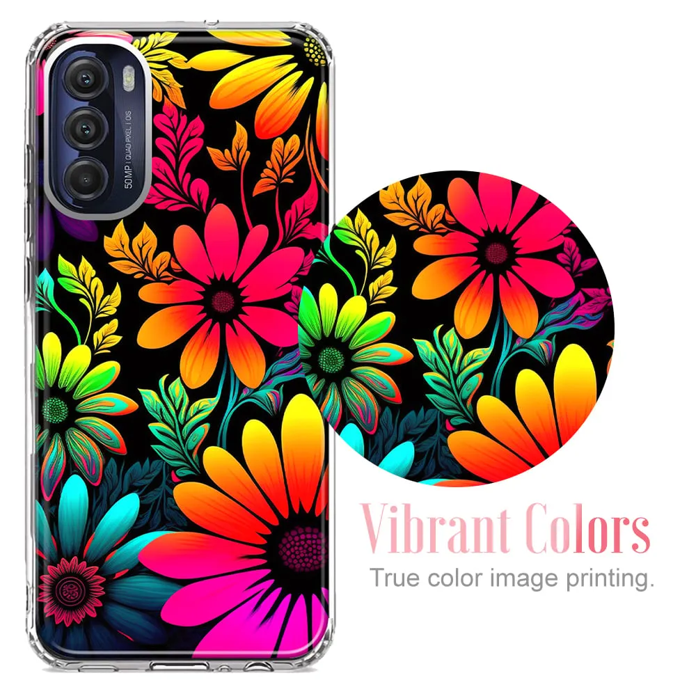 For Motorola Moto G Fast Evil Joker Face Painting Graffiti Design Hybrid Protective Phone Case Cover