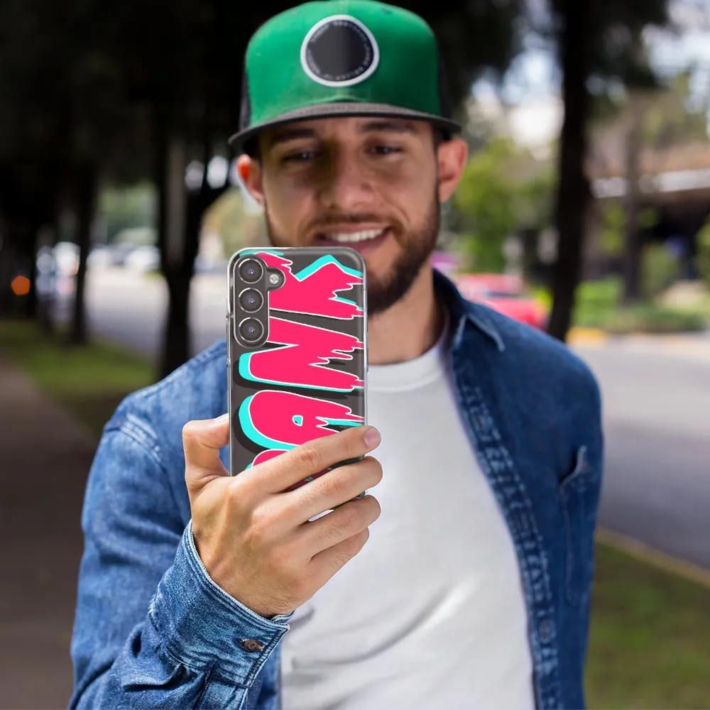 For Motorola Moto G Stylus 2021 Teal Pink Clear Funny Text Quote Dank Design Hybrid Protective Phone Case Cover