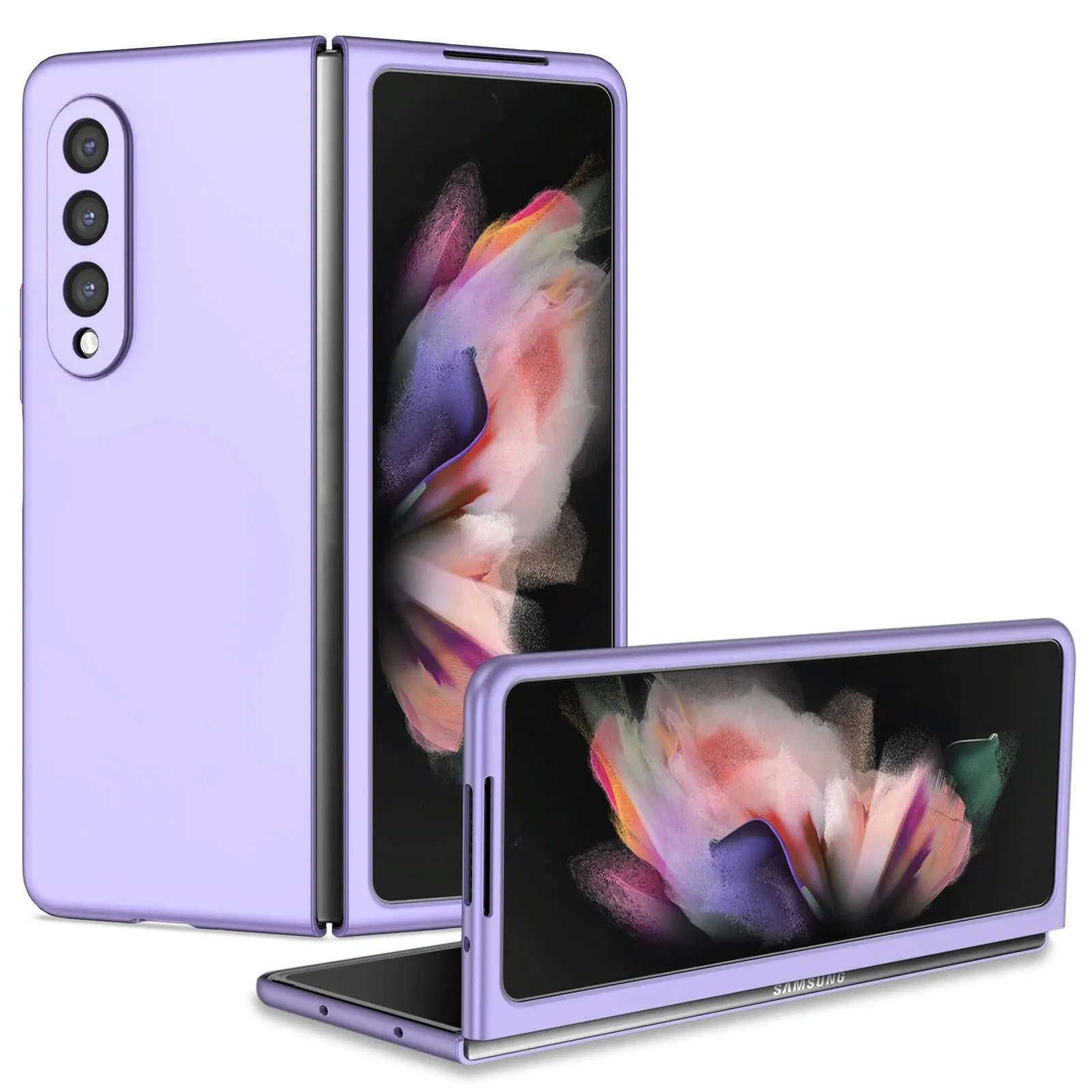 For Samsung Galaxy z Fold4 5G Foldable Armor Phone Case - Compact and Durable - Dark Blue
