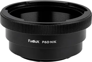 Fotodiox Lens Mount Adapter Compatible with Pentacon 6 (Kiev 60) Lenses to Nikon F-Mount Cameras