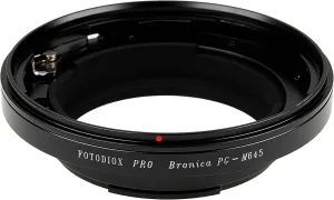 Fotodiox Pro Lens Mount Adapter - Compatible with Bronica PG (GS-1) Lens to Mamiya 645 (M645) Camera
