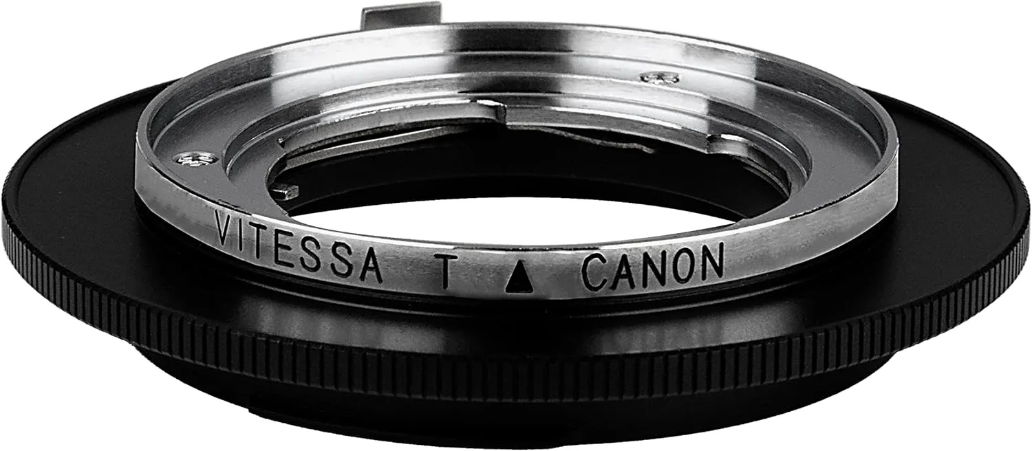 Fotodiox Pro Lens Mount Adapter, for Vitessa Lens to Canon EOS EF-Mount DSLR Cameras