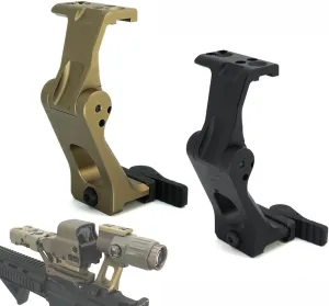 FTC Magnifier Mount with Fast QD Lever 2.26”/2.91" Optical Centerline Height, Flip-to-Center (FTC),Compatible G30,G23,G33,G43,G45, 3X, 6X Etc