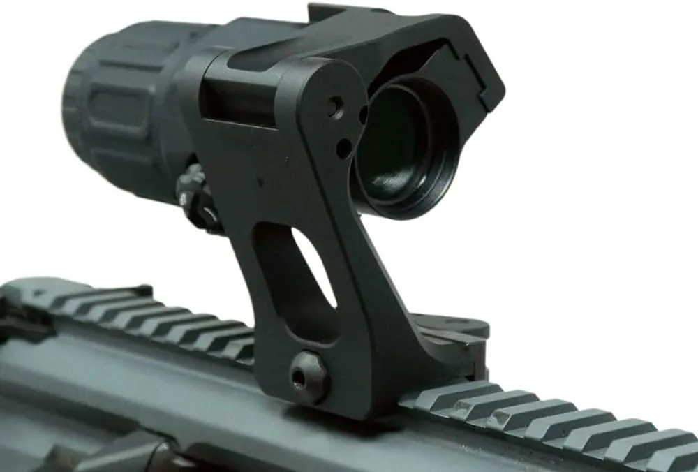 FTC Magnifier Mount with Fast QD Lever 2.26”/2.91" Optical Centerline Height, Flip-to-Center (FTC),Compatible G30,G23,G33,G43,G45, 3X, 6X Etc