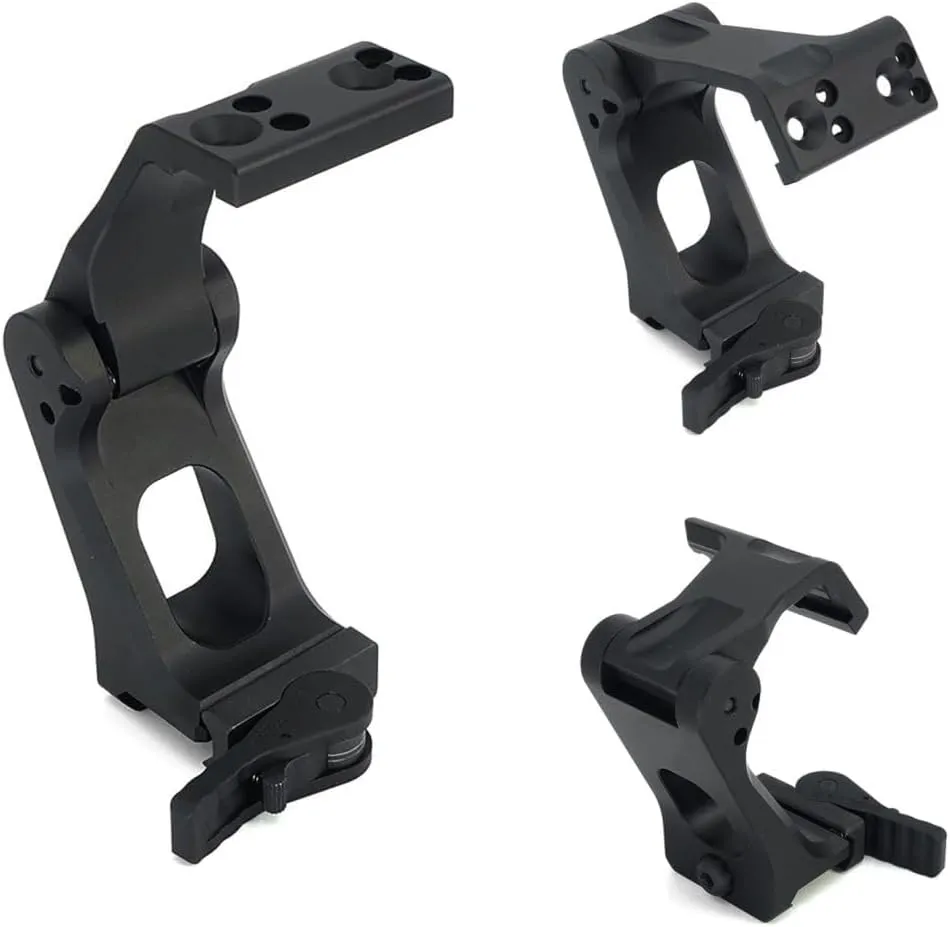 FTC Magnifier Mount with Fast QD Lever 2.26"/2.91" Optical Centerline Height,Quick Release&Flip-to-Center Mechanism,Compatible G30,G23,G33,G43,G45,3X,6X Etc