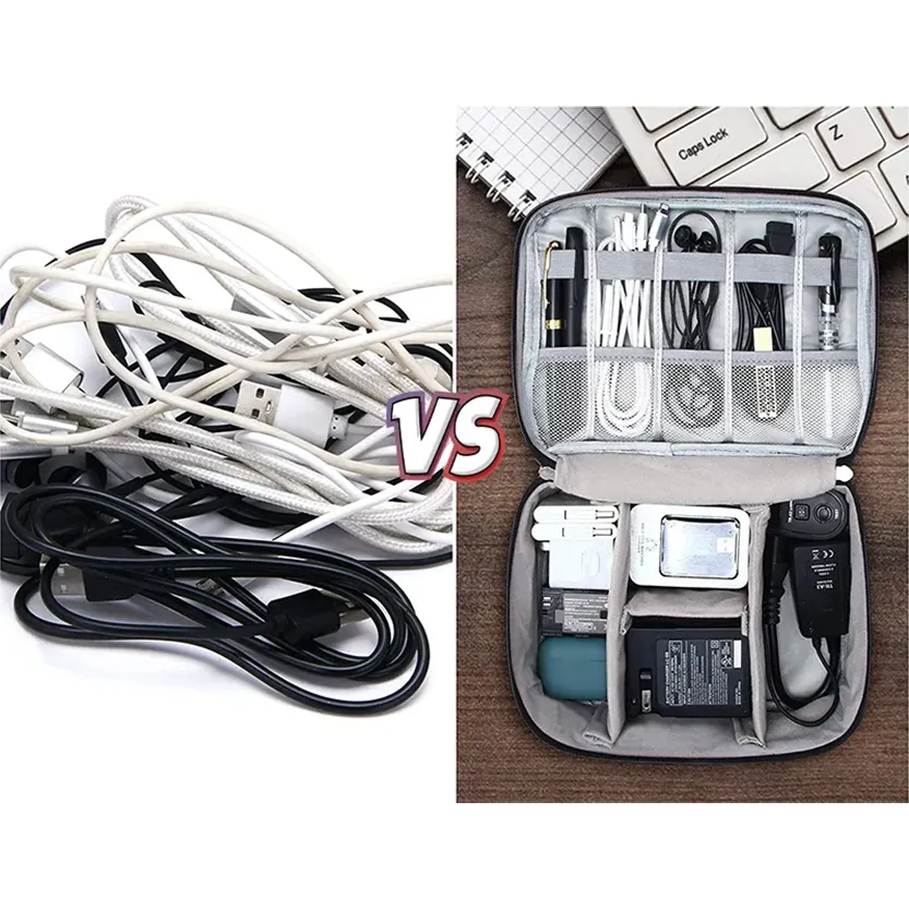 Funki Buys | Bags | Cable Storage Bags | Large Organizer