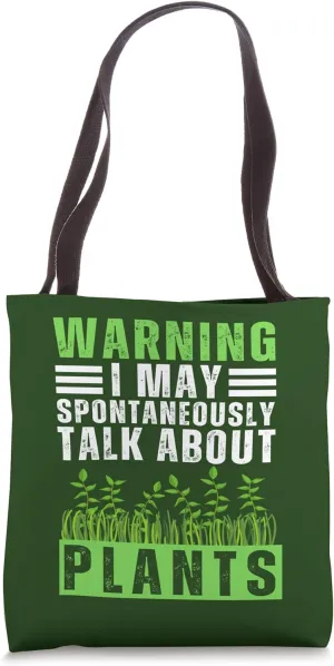 Funny Gardening Design For Men Women Gardener Plant Lover Tote Bag