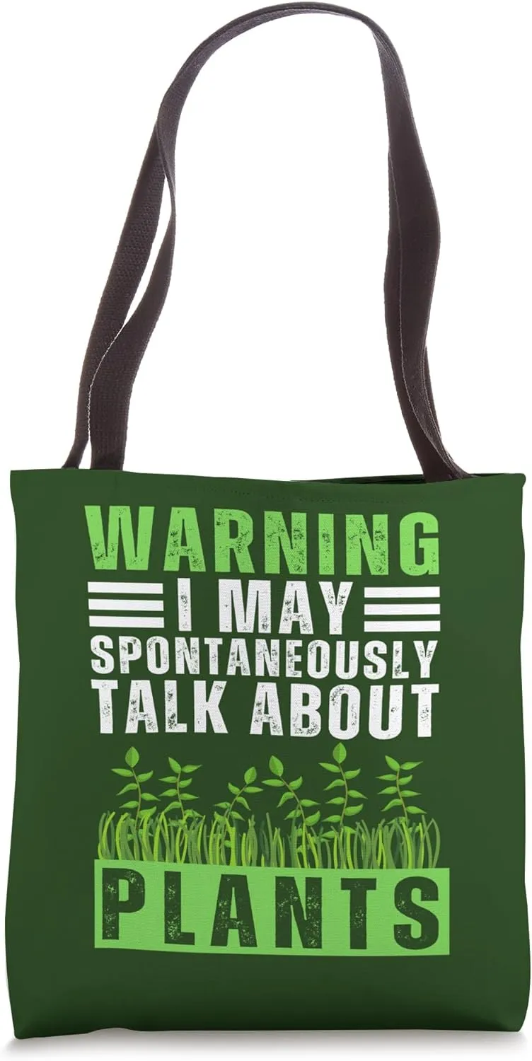 Funny Gardening Design For Men Women Gardener Plant Lover Tote Bag