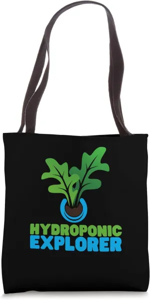 Funny Hydroponic Explorer Soilless Planting Gardening Tote Bag