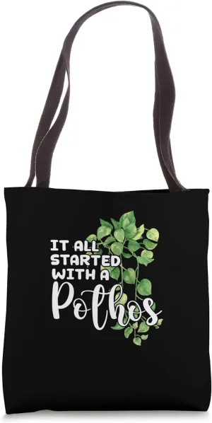 Funny Pot Plant - Gardening Expert Pothos Foliage Plant Tote Bag