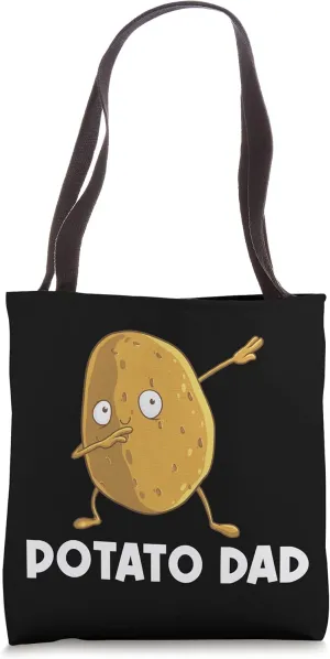 Funny Potato Gift For Dad Father Vegetable Root Crop Plant Tote Bag