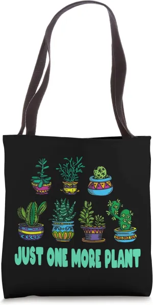 Funny Succulent Plants Ornamental Houseplant Cactus Tote Bag
