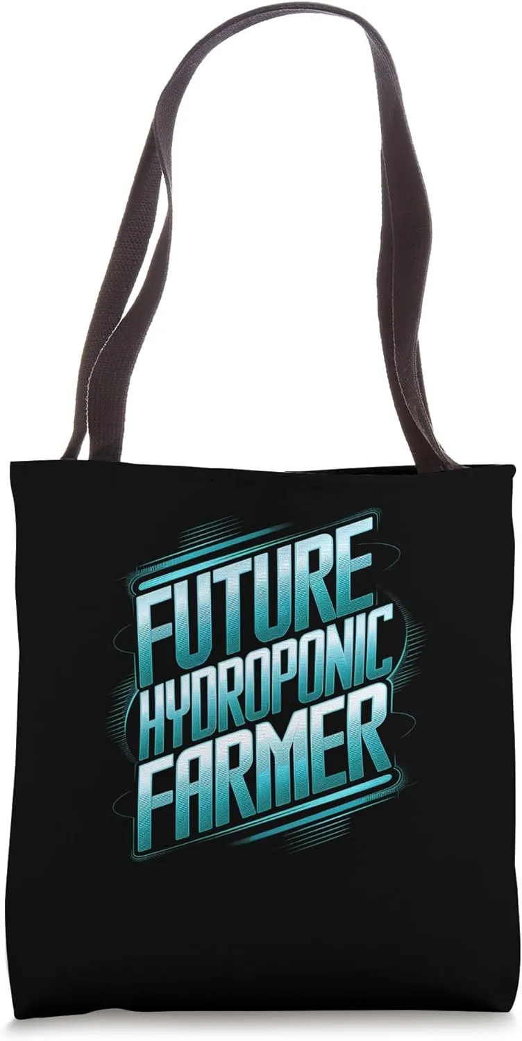 Future Hydroponic Farmer Urban Sustainable Grower Tote Bag