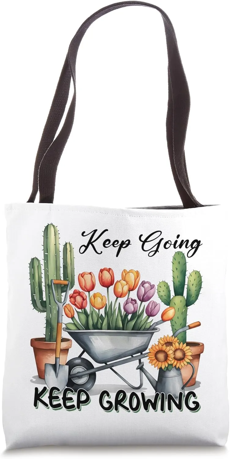 Gardening Garden Flower Green Thumb Gardener Tote Bag