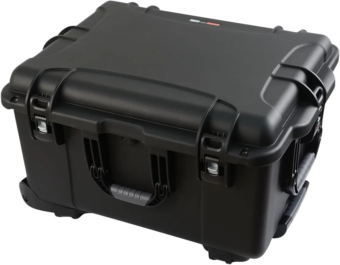 Gator Cases Titan Series Waterproof Utility/Equipment Case with Tow Handle & Wheels; 22" x 17" x 12.9" (GU-2217-13-WPNF)
