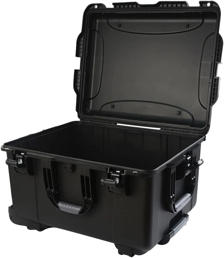 Gator Cases Titan Series Waterproof Utility/Equipment Case with Tow Handle & Wheels; 22" x 17" x 12.9" (GU-2217-13-WPNF)