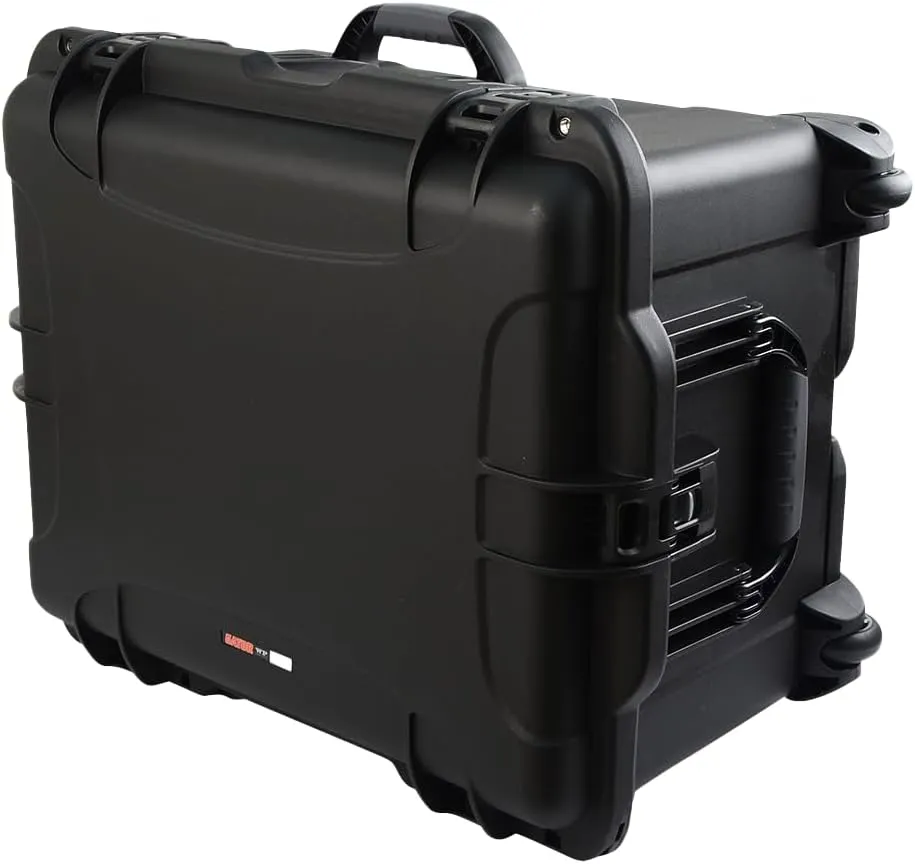 Gator Cases Titan Series Waterproof Utility/Equipment Case with Tow Handle & Wheels; 22" x 17" x 12.9" (GU-2217-13-WPNF)