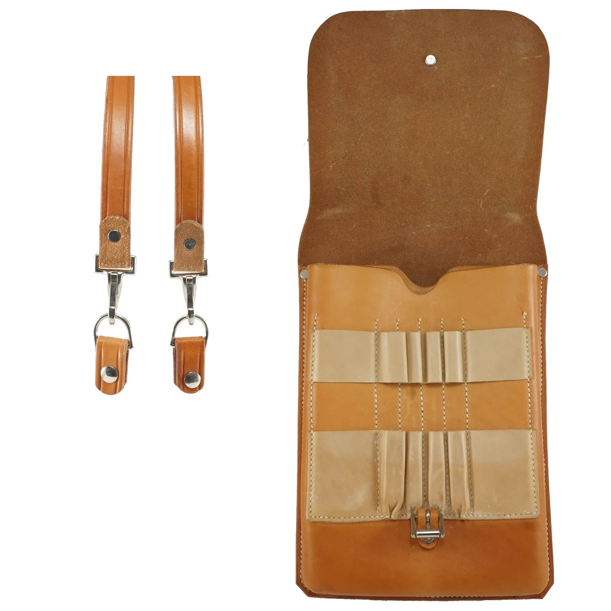 Gfeller Large Leather Field Cases