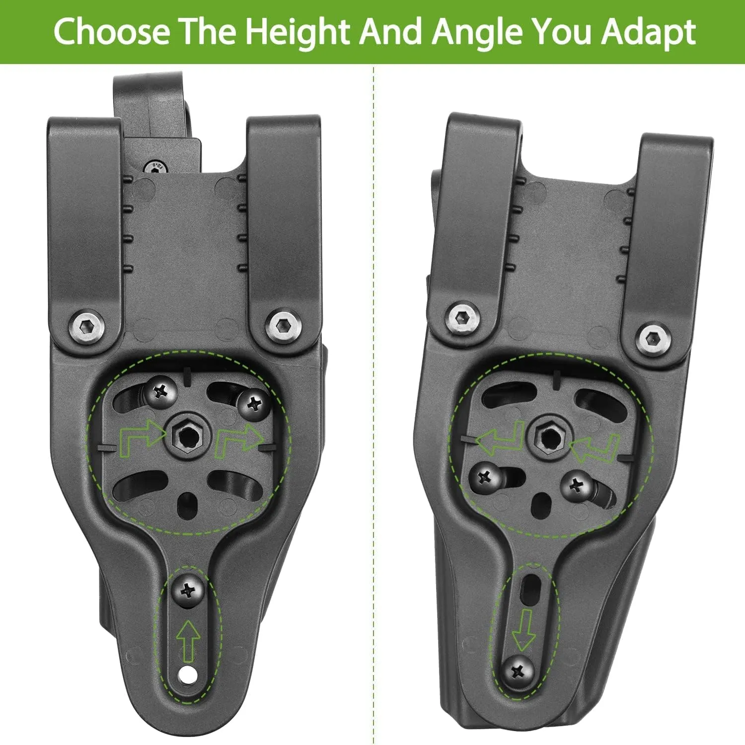 Glock 17/19/31/32 (Gen 1-5), G22/23 (Gen 1-4), G19X 44 45 Level II/III Retention Holster - Law Enforcement Duty Option