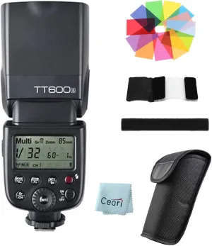 Godox TT600S Thinklite Flash 2.4G Wireless Speedlight Master/Slave for Sony A7 A7R A7S Mark II III A6500 A6300 A6000 RX100 DSLR Camera