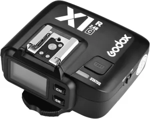 Godox X1R-C E-TTL 2.4G High Speed Sync Wireless Remote Flash Trigger Receiver Compatible for Canon Camera, 1/8000s, 5 Groups and 32 Channels,2.4G Wireless X System
