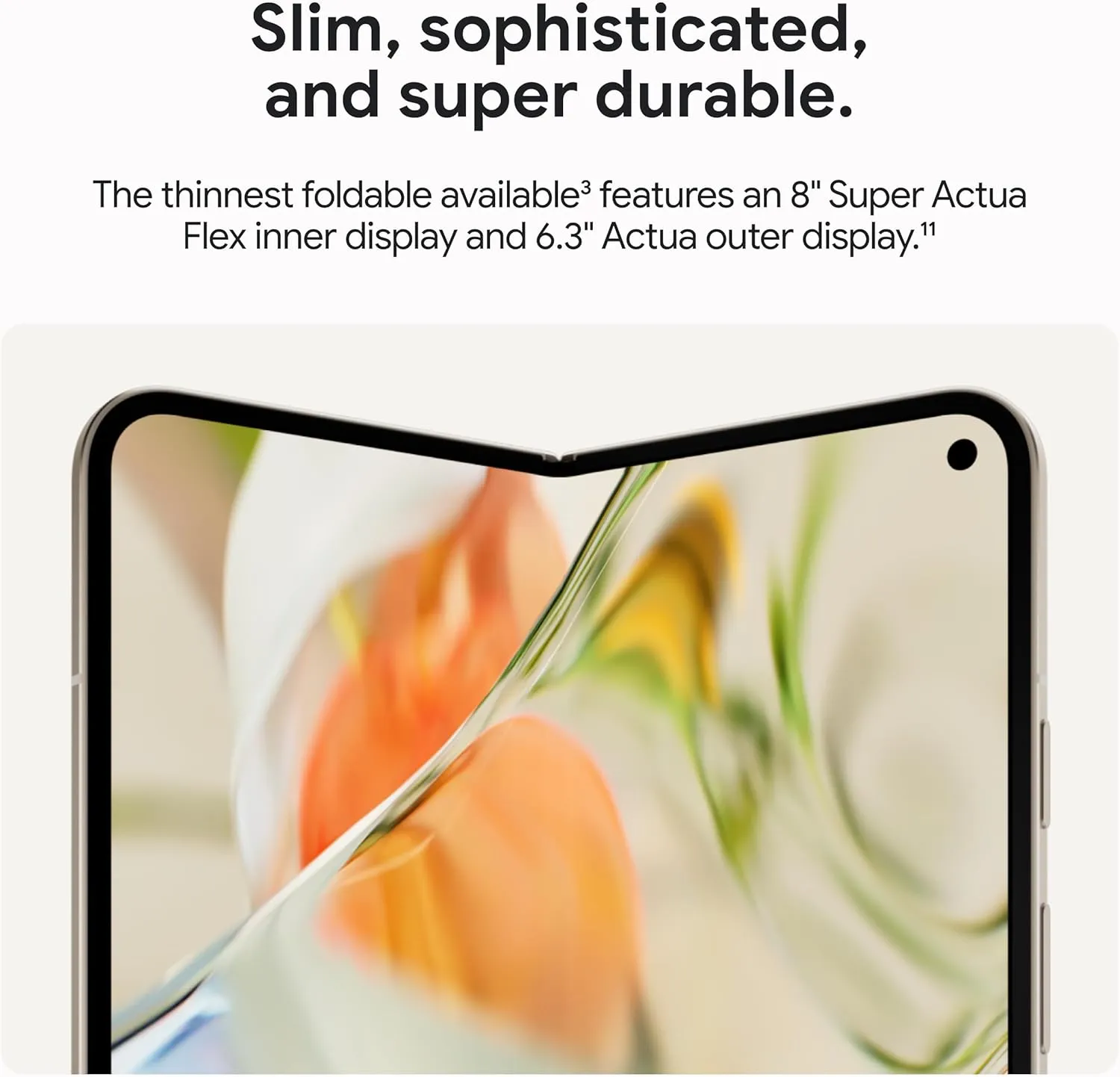 Google Pixel 9 Pro Fold - Unlocked Android Smartphone with Gemini - Advanced Triple Rear Camera System - Foldable Display - Hands-Free Video - Obsidian - 256 GB