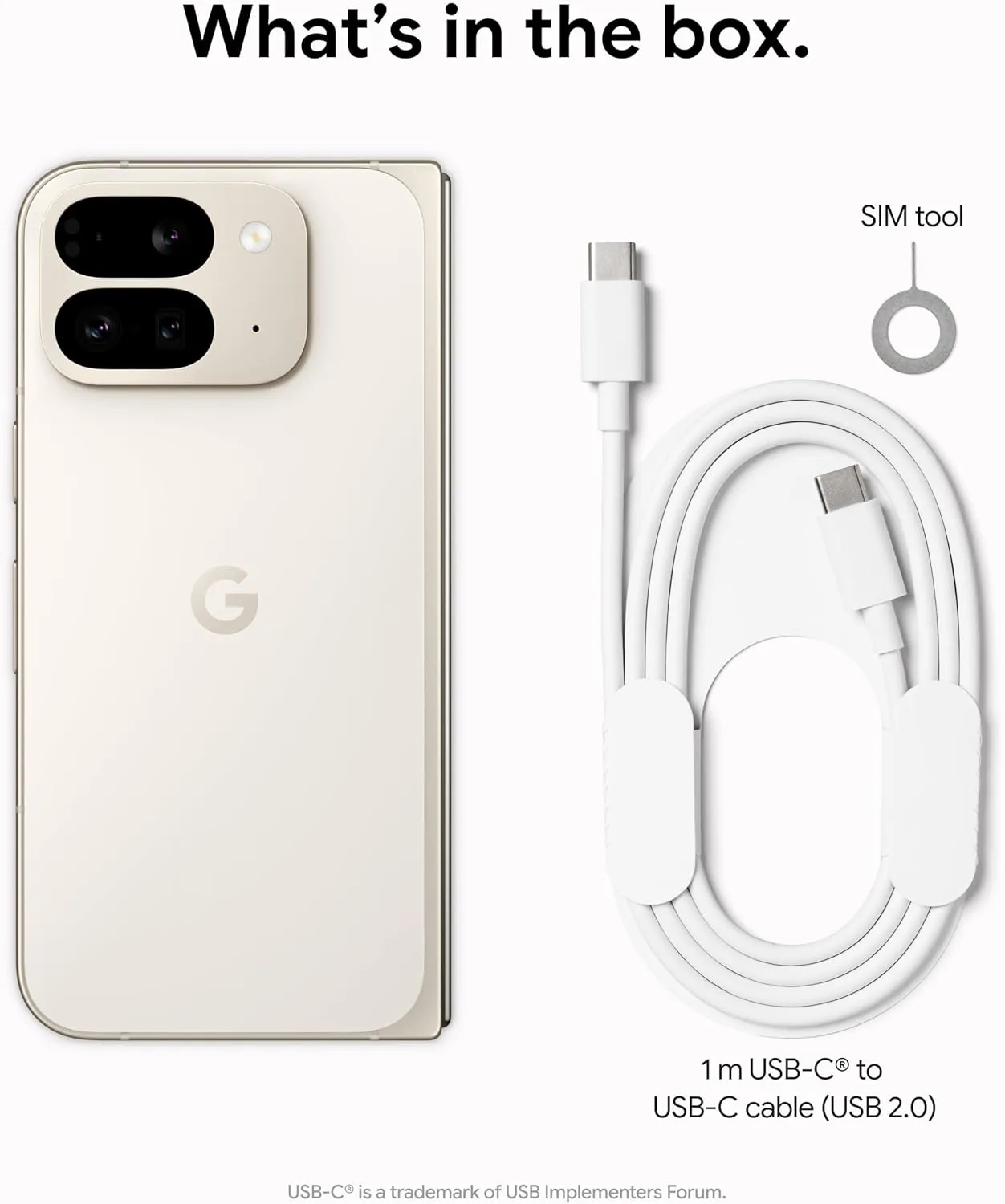 Google Pixel 9 Pro Fold - Unlocked Android Smartphone with Gemini - Advanced Triple Rear Camera System - Foldable Display - Hands-Free Video - Obsidian - 256 GB