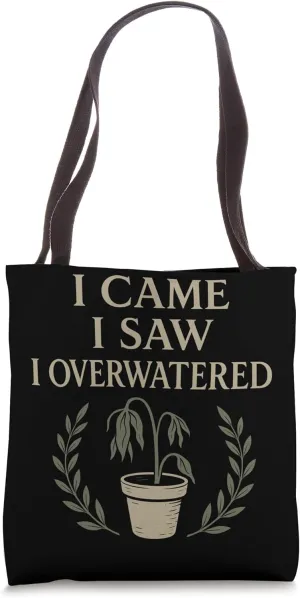 Goth Gardener Witchy Garden Skull Plant Moody Dark Aesthetic Tote Bag