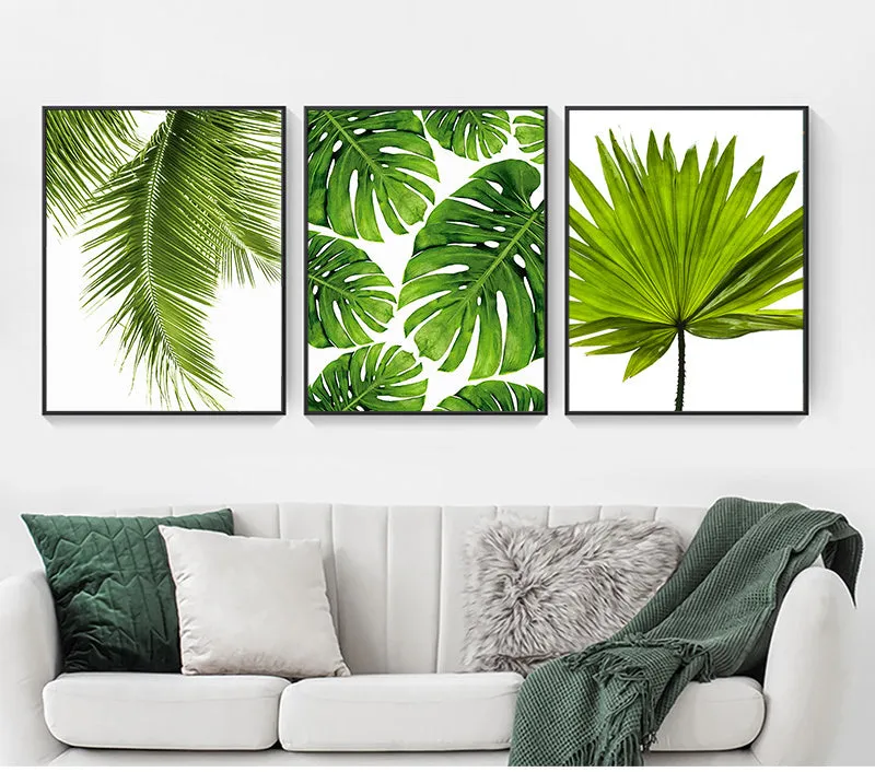 Green Plant Canvas Painting
